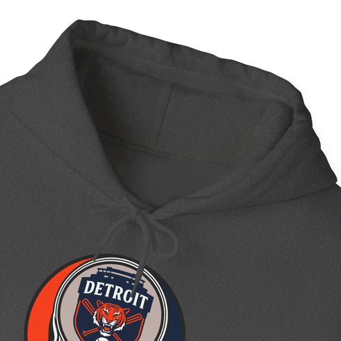 Grateful Dead - Detroit Tigers Grateful Dead Unisex Heavy Blend Hoodie - Hooded Sweatshirt - StealieShop